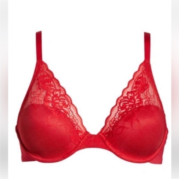 NATORI Avail Full Figure Convertible Underwire Bra 32D #741258 in Chili - Picture 1 of 8